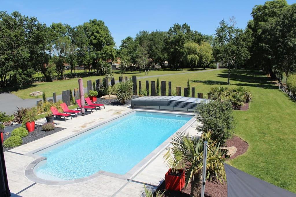 Villa Grand Standing Avec Piscine Proche Nantes La Chapelle-Heulin ภายนอก รูปภาพ