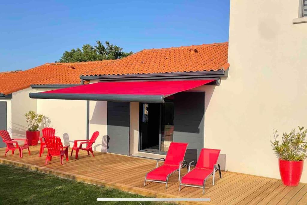 Villa Grand Standing Avec Piscine Proche Nantes La Chapelle-Heulin ภายนอก รูปภาพ